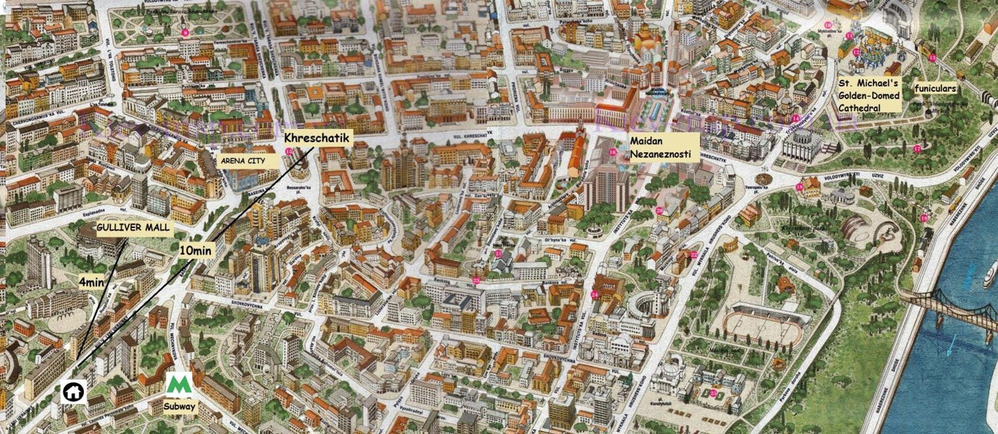 Apartment Baseina Khreschatyk Kiev Ngoại thất bức ảnh